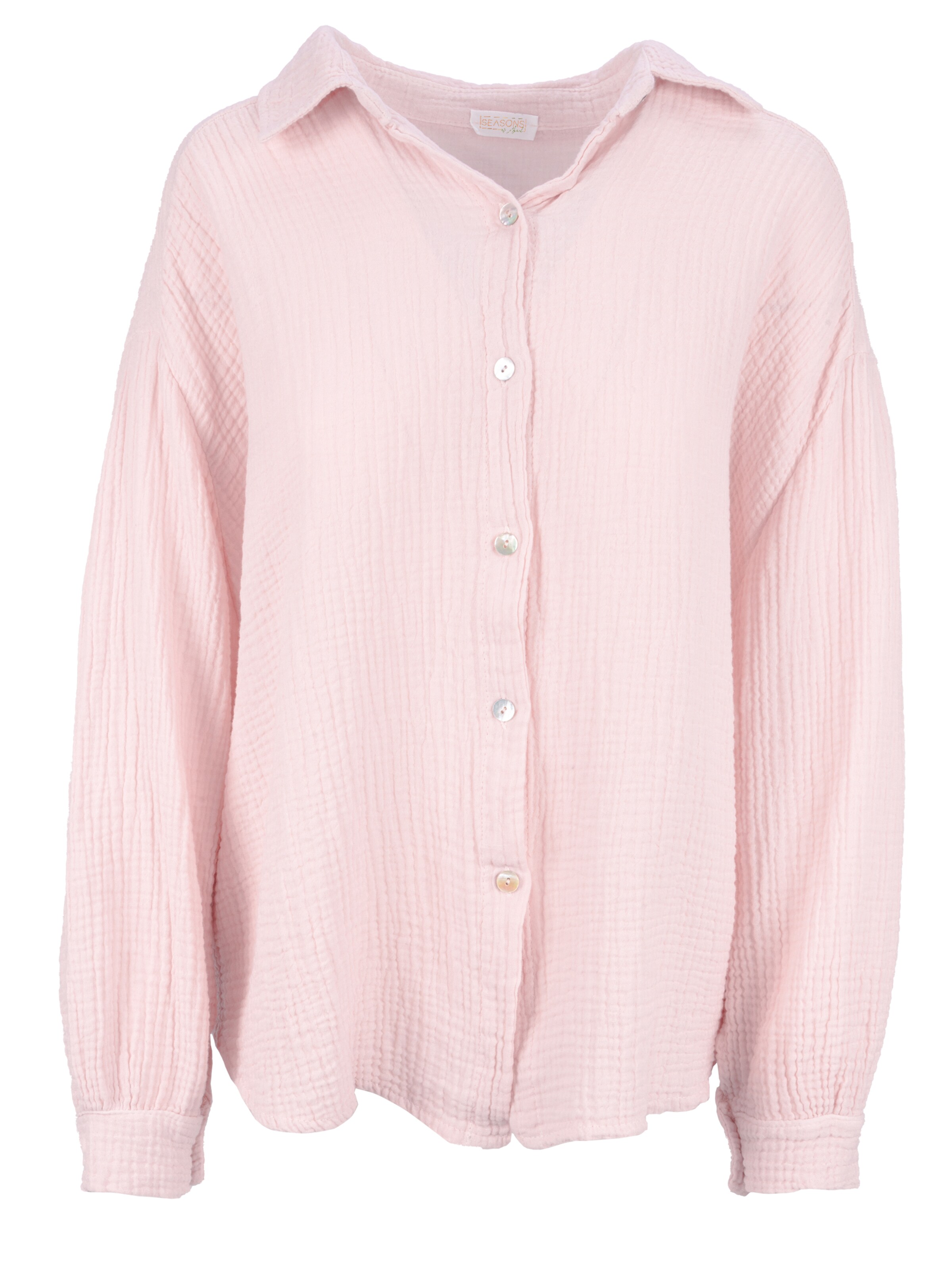 Seasons of April Blouse 'Sasha' in Roze: voorkant
