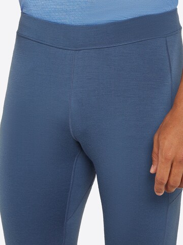 ICEBREAKER Skinny Sports trousers 'Mer Speed' in Blue