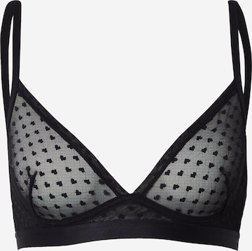 Samsøe Samsøe Bustier Rintaliivi 'Violetta' värissä musta: etupuoli