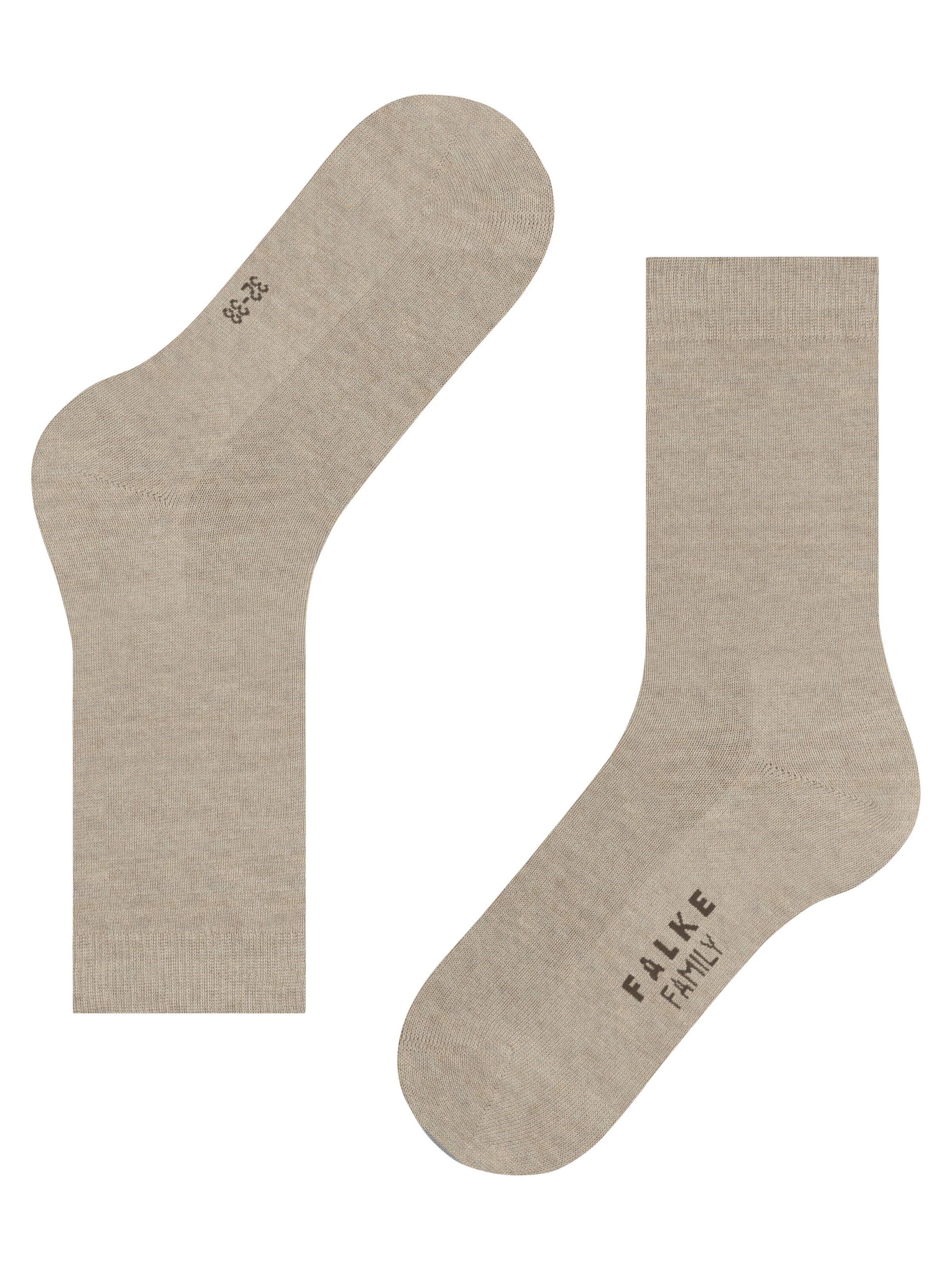 FALKE Socks 'Family' in Beige