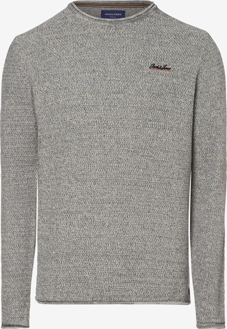 Pull-over 'Jortons' JACK & JONES en gris : devant