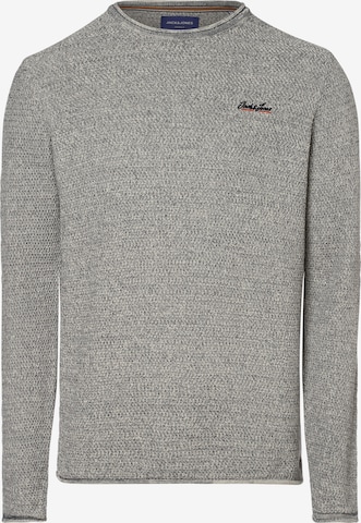 JACK & JONES Sweater 'Jortons' in Grey: front