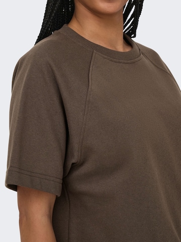 Sweat-shirt 'ONLOfelia' ONLY en marron