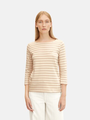 T-shirt TOM TAILOR en beige