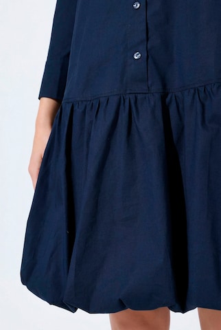 Ulla Popken Midikleid in Blau