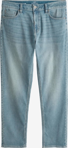 Jean Next en bleu : devant