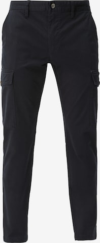 s.Oliver Regular Cargo trousers in Blue: front