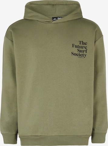 O'NEILL - Sweatshirt 'Future Surf Society' em verde: frente