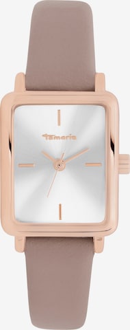 Tamaris Analoguhr 'Tiny' in Beige: Vorderseite