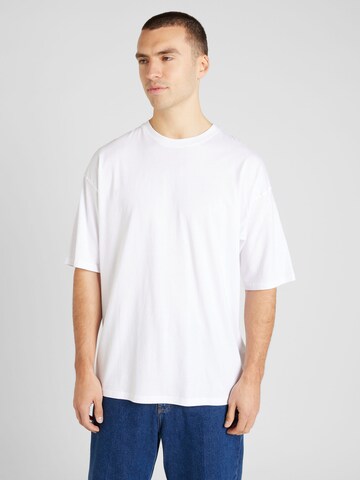 JACK & JONES T-shirt 'GRAND' i vit: framsida