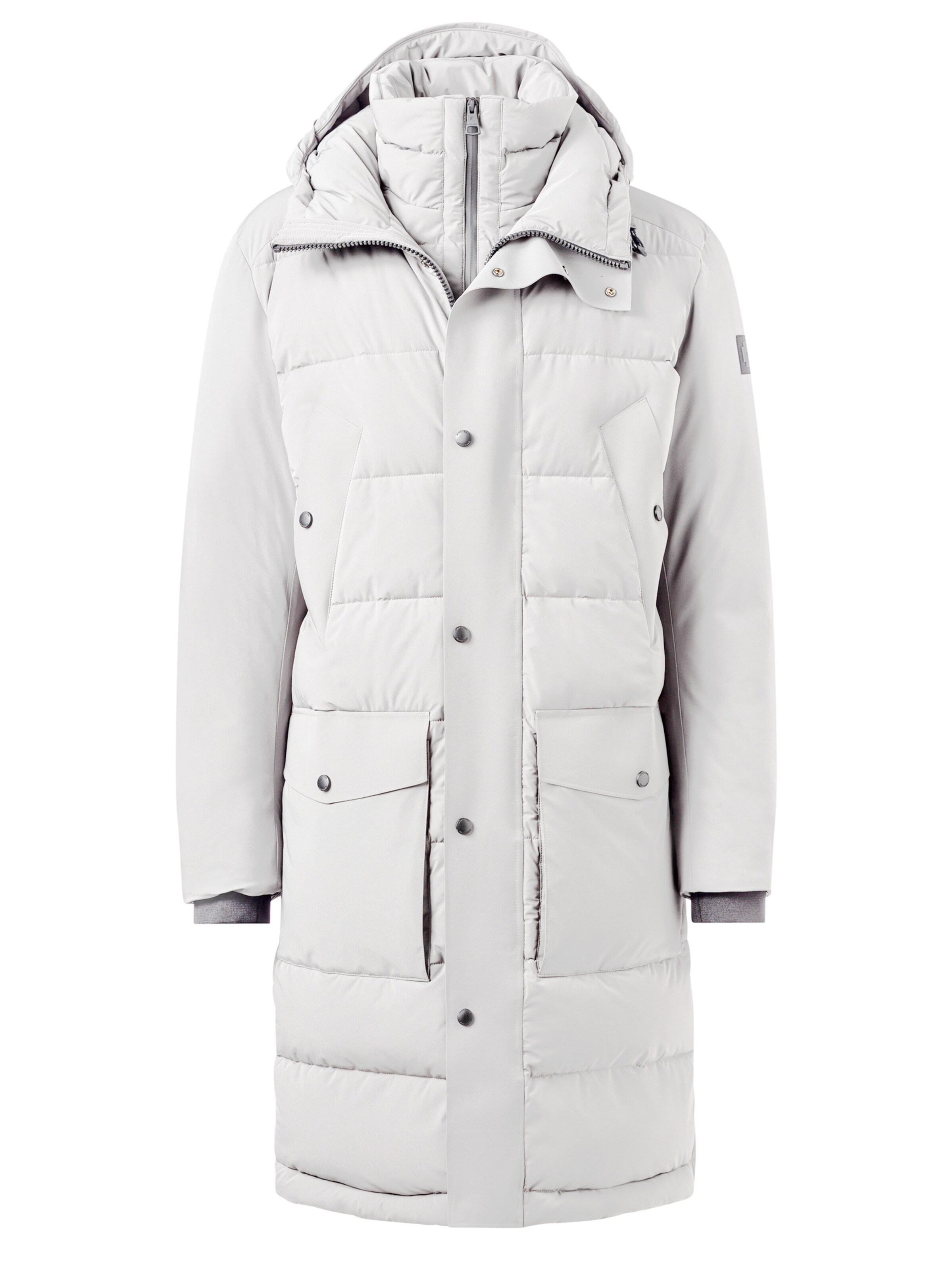 STRELLSON Mantel 'Crasher' in Grau: Vorderseite