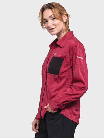 Schöffel Blusen ' Bike Blouse Style Jalpuh WMS ' in Rot
