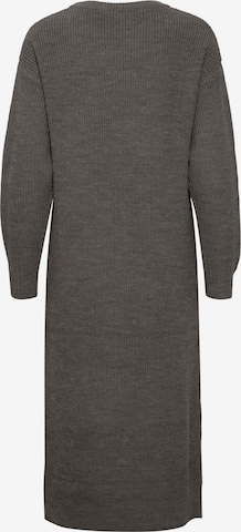 ICHI Knitted dress 'NOVO' in Grey