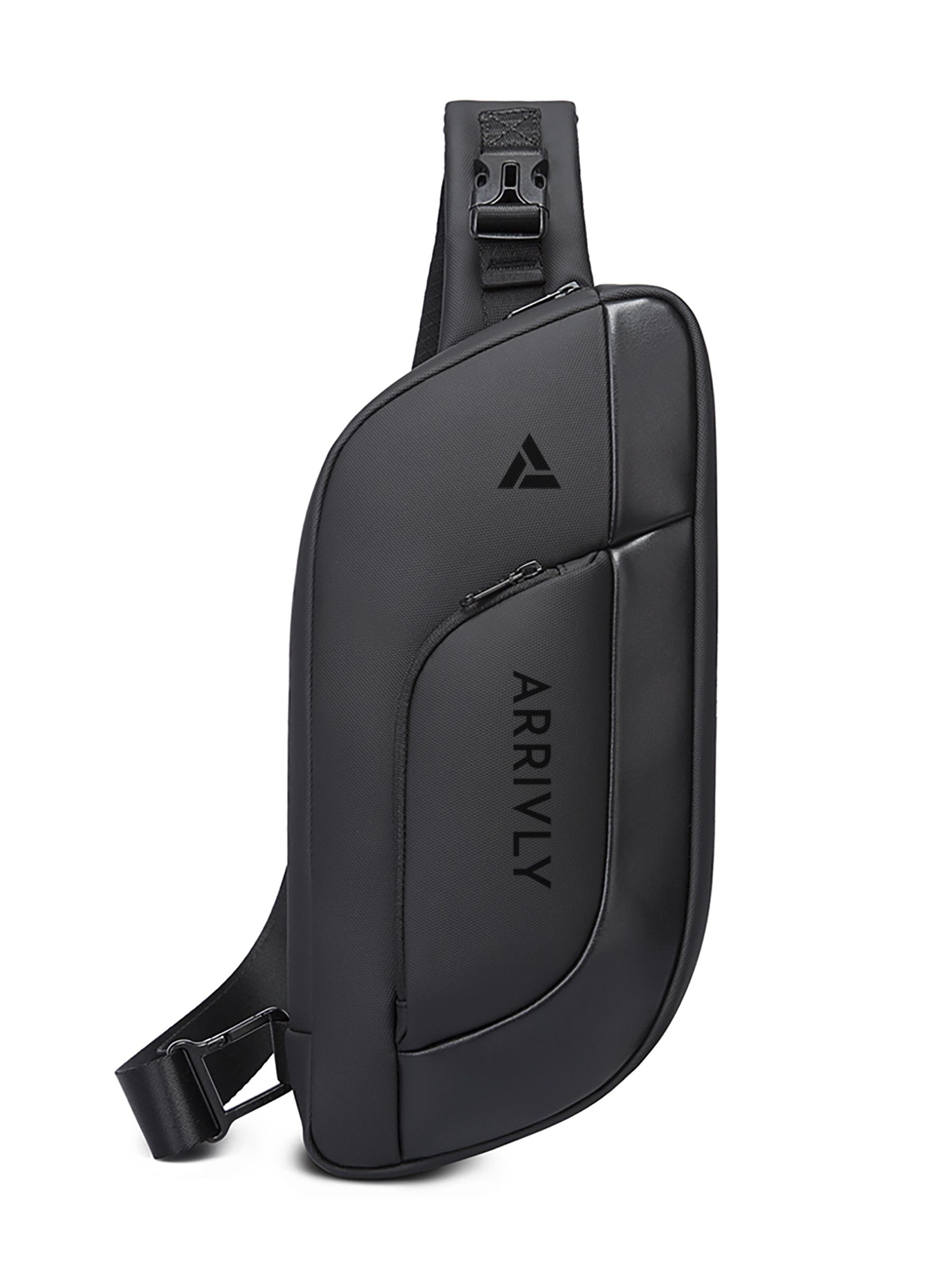 Arrivly Crossbody Bag 'CrossGo V' in Black: front