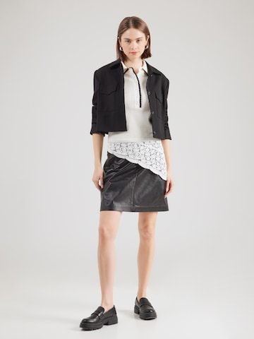 HUGO Sweater 'Slysa' in White