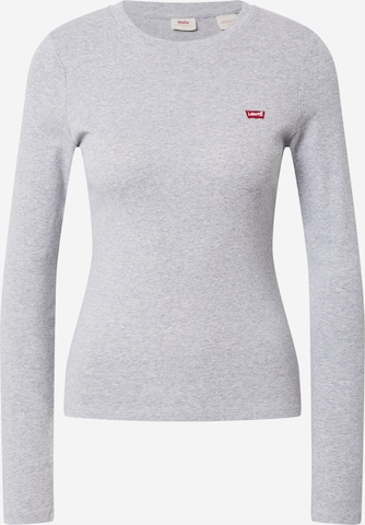 LEVI'S ® Shirt 'LS Baby Tee' in Grey: front