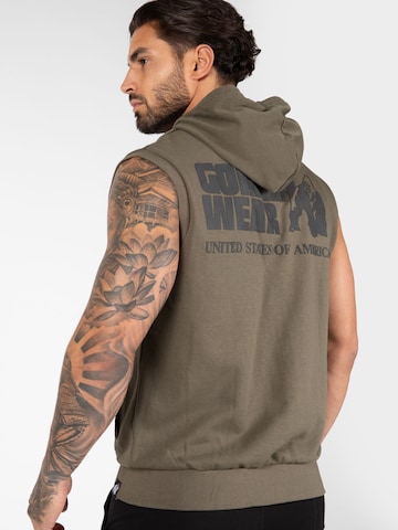 Gorilla Wear Sports sweatshirt 'Springfield' in Green