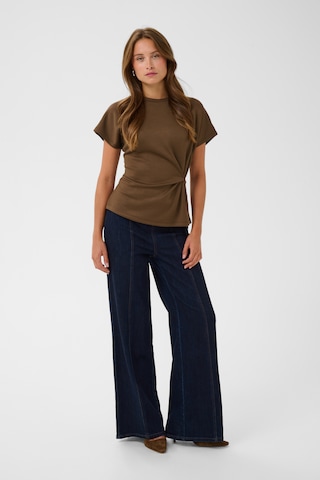 SAINT TROPEZ Blouse in Bruin