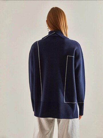 Bianco Lucci - Pullover 'Pullover' em azul
