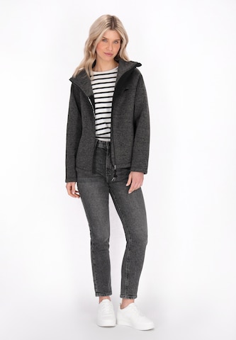Schmuddelwedda Fleece jas in Grijs
