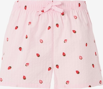 rožinė Hunkemöller Pižaminės kelnės: priekis