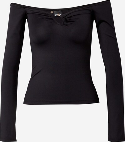 Gina Tricot Shirt in de kleur Goud / Zwart, Productweergave