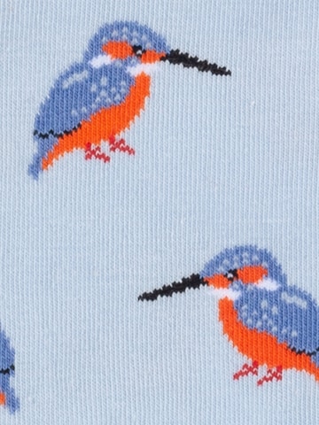 DillySocks Sokken 'Kingfisher Paradise' in Beige