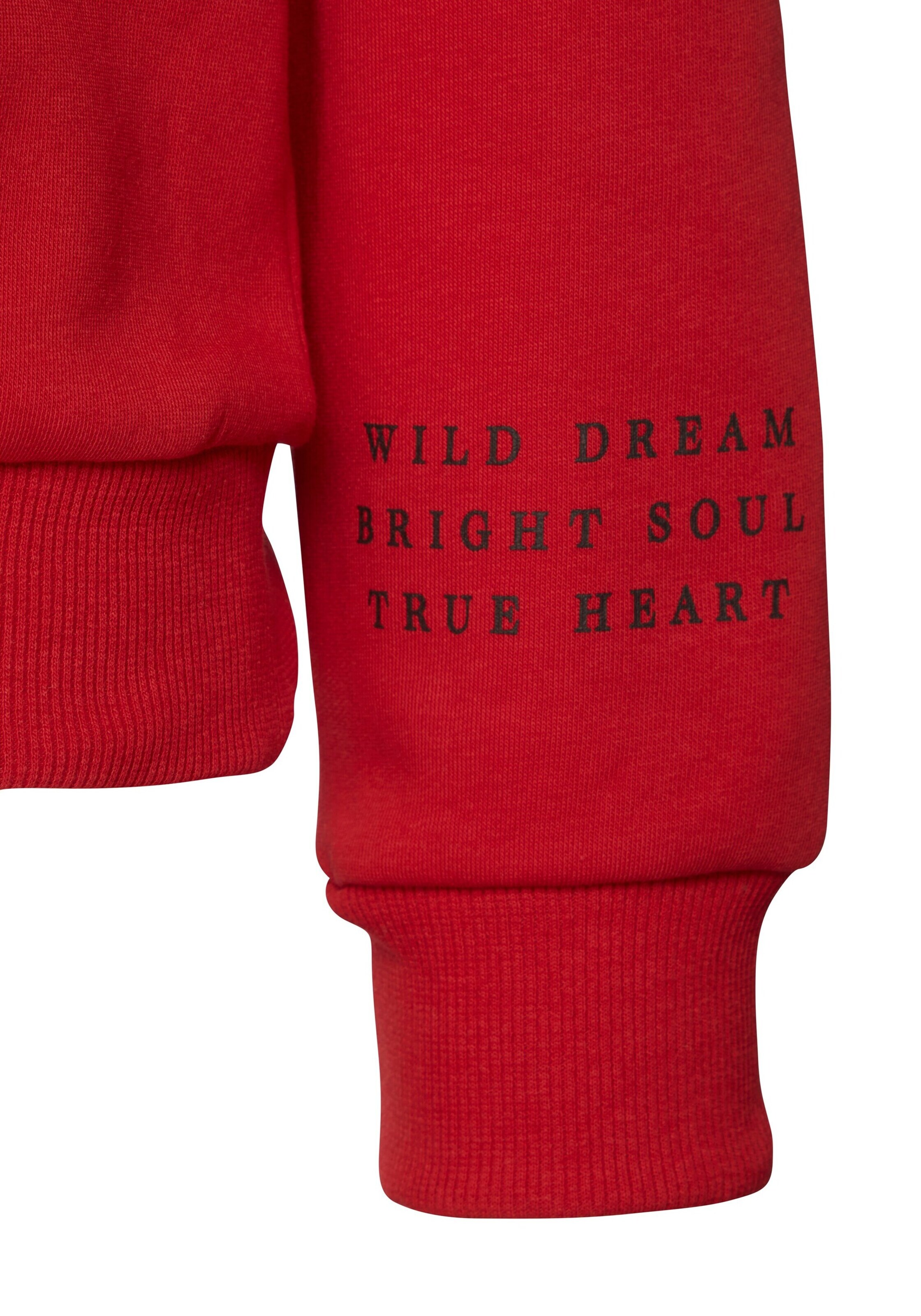 BUFFALO Sweatshirt in Rot