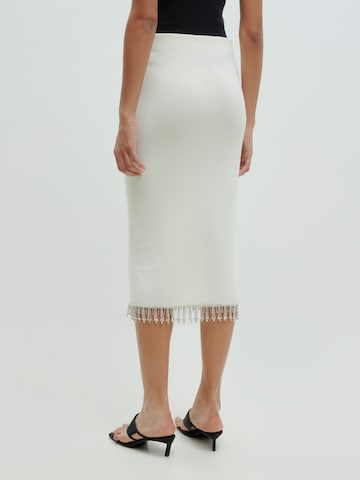 EDITED Skirt 'Anouk' in White