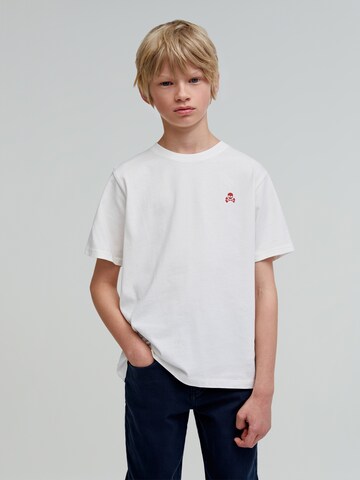 Scalpers Shirt 'Pizza' in White