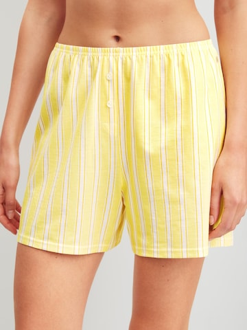 CALIDA Pyjamahose 'Favourites Ocean'‌‌‌‌‌‌‌‌‌‌ in Gelb