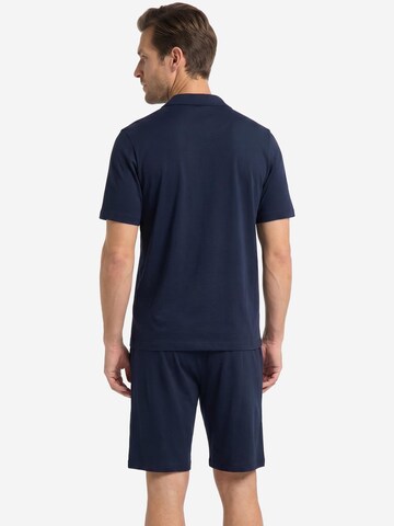 Hanro Pajama short 'Night & Day' in Blue