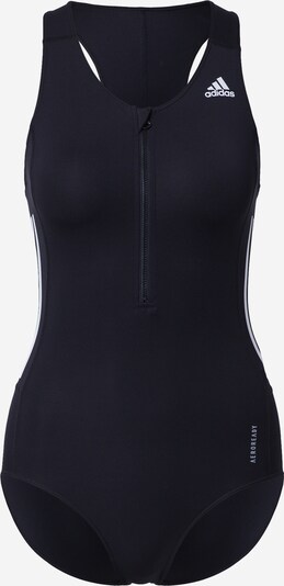 Body sportiv ADIDAS PERFORMANCE pe negru / alb, Vizualizare produs
