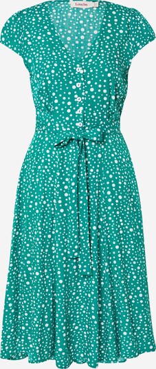 Louche Kleid 'CATHLEEN' in grün / weiß, Produktansicht