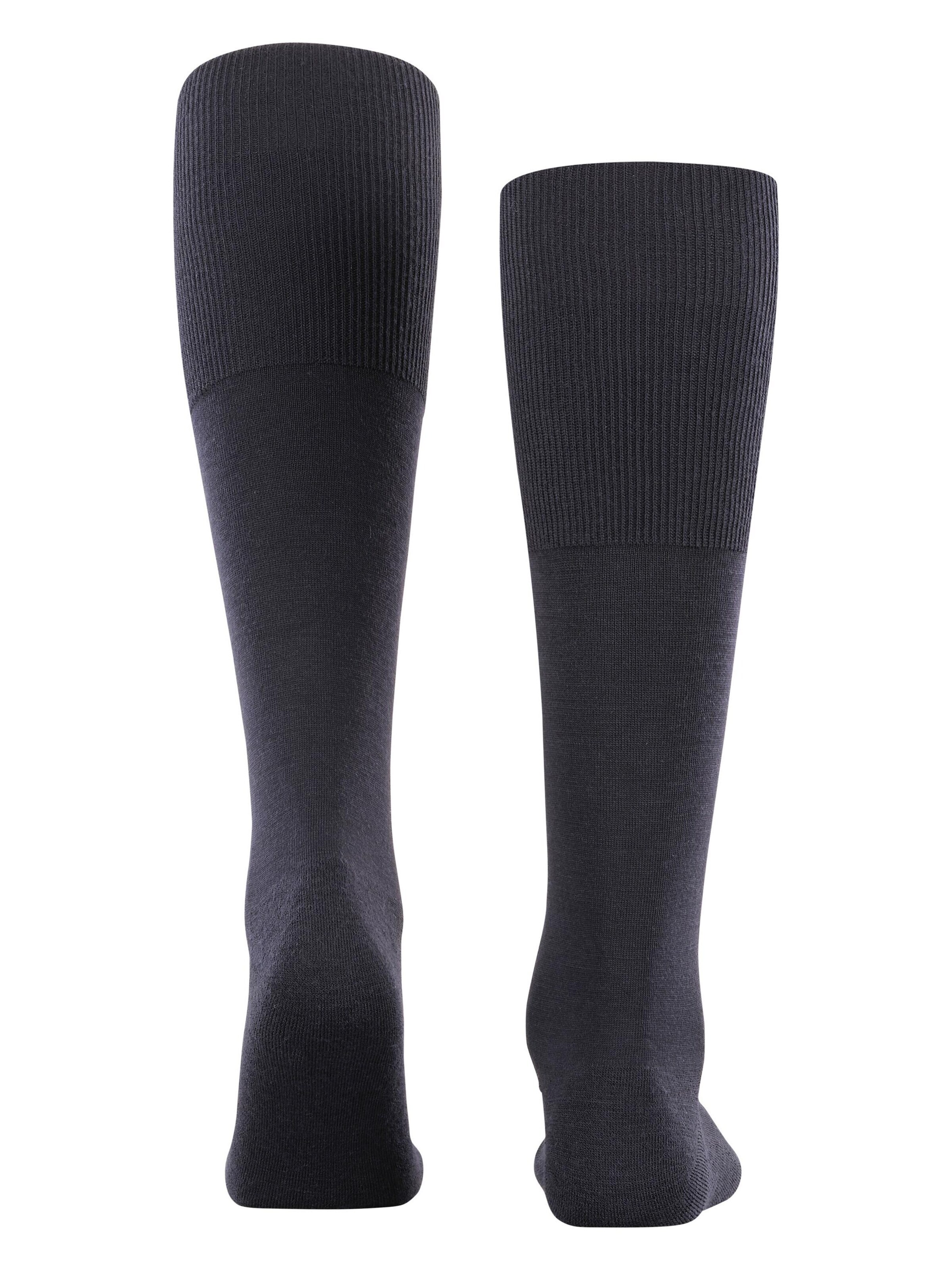 FALKE Knee High Socks 'Airport Plus' in Blue