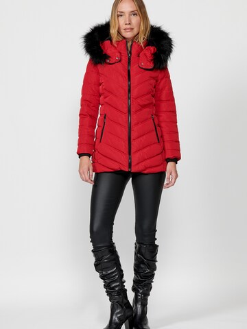 KOROSHI Jacke in Rot