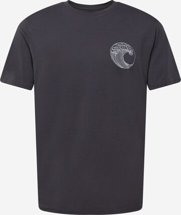ARMEDANGELS Shirt 'SAVE OUR OCEAN' in Zwart: voorkant