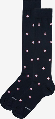 INTIMISSIMI Socks 'Marvel | Captain America' in Blue: front