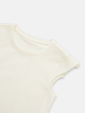 TOM TAILOR Shirt in White