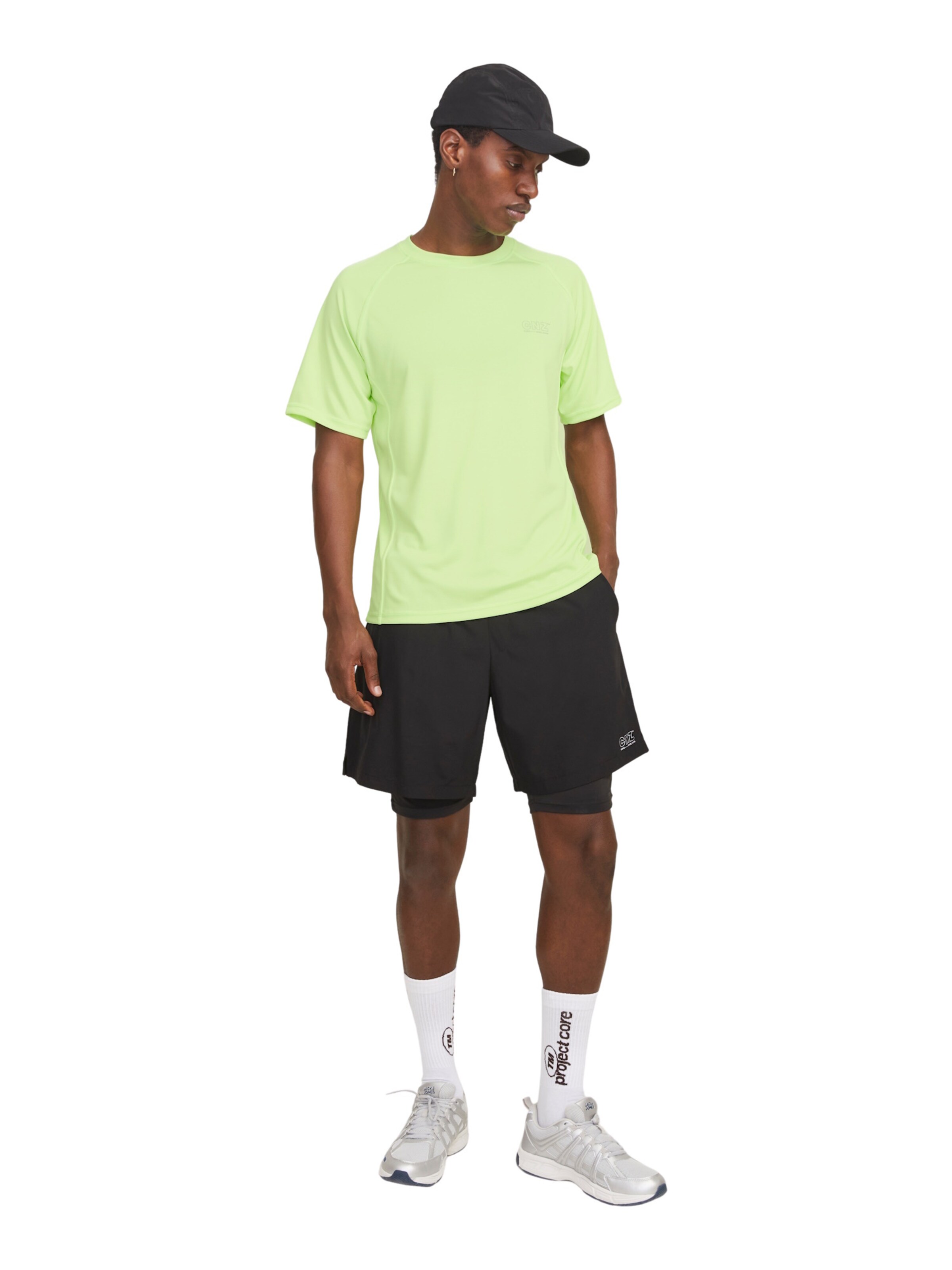 T-Shirt 'JCOCNZ' JACK & JONES en vert