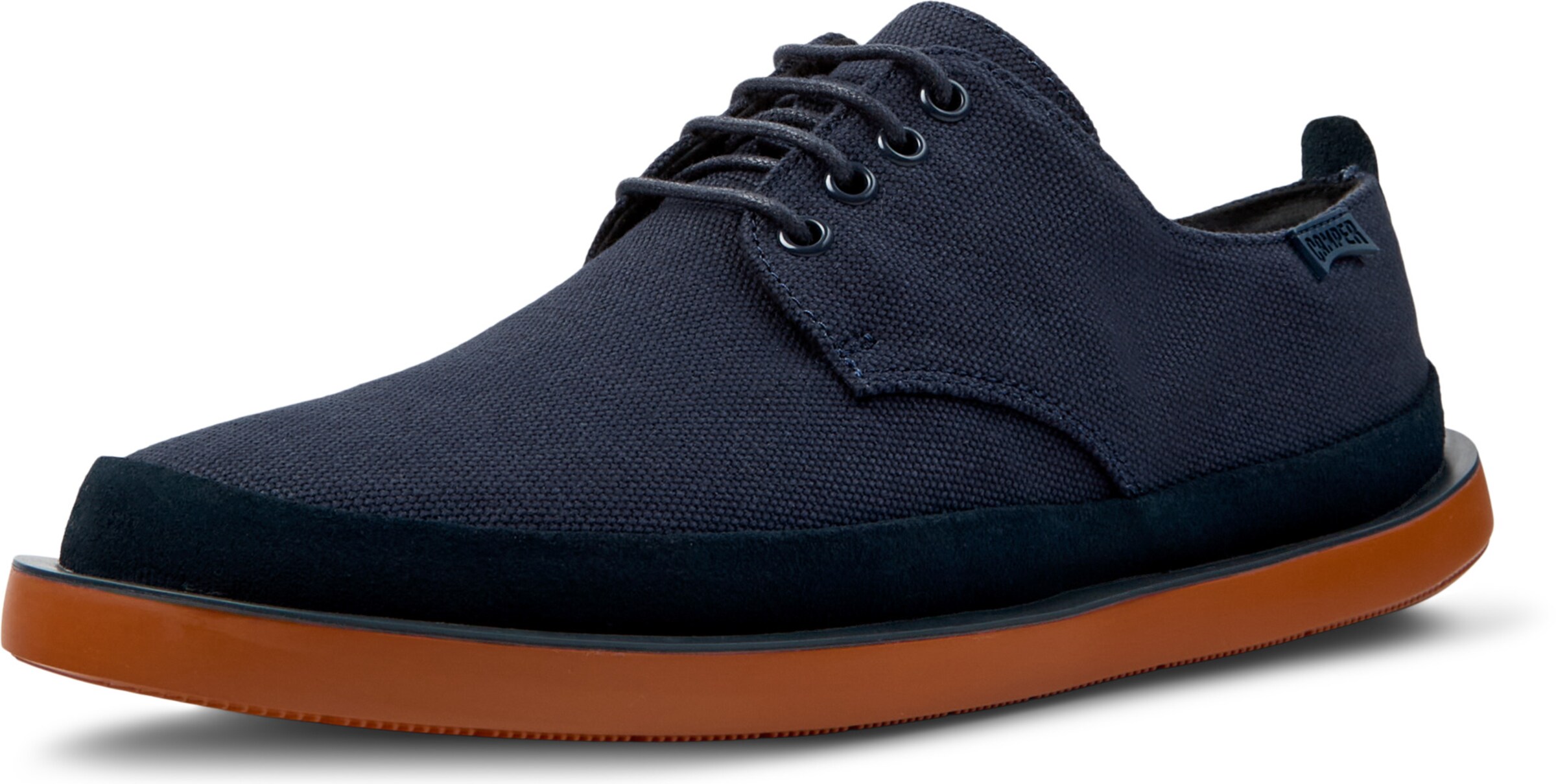 CAMPER Veterschoen 'Wagon' in Blauw: voorkant