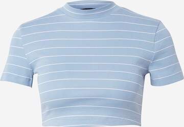 T-shirt Tally Weijl en bleu : devant