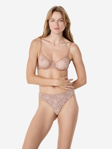 ETAM T-Shirt BH 'Pure Mesh' in Pink