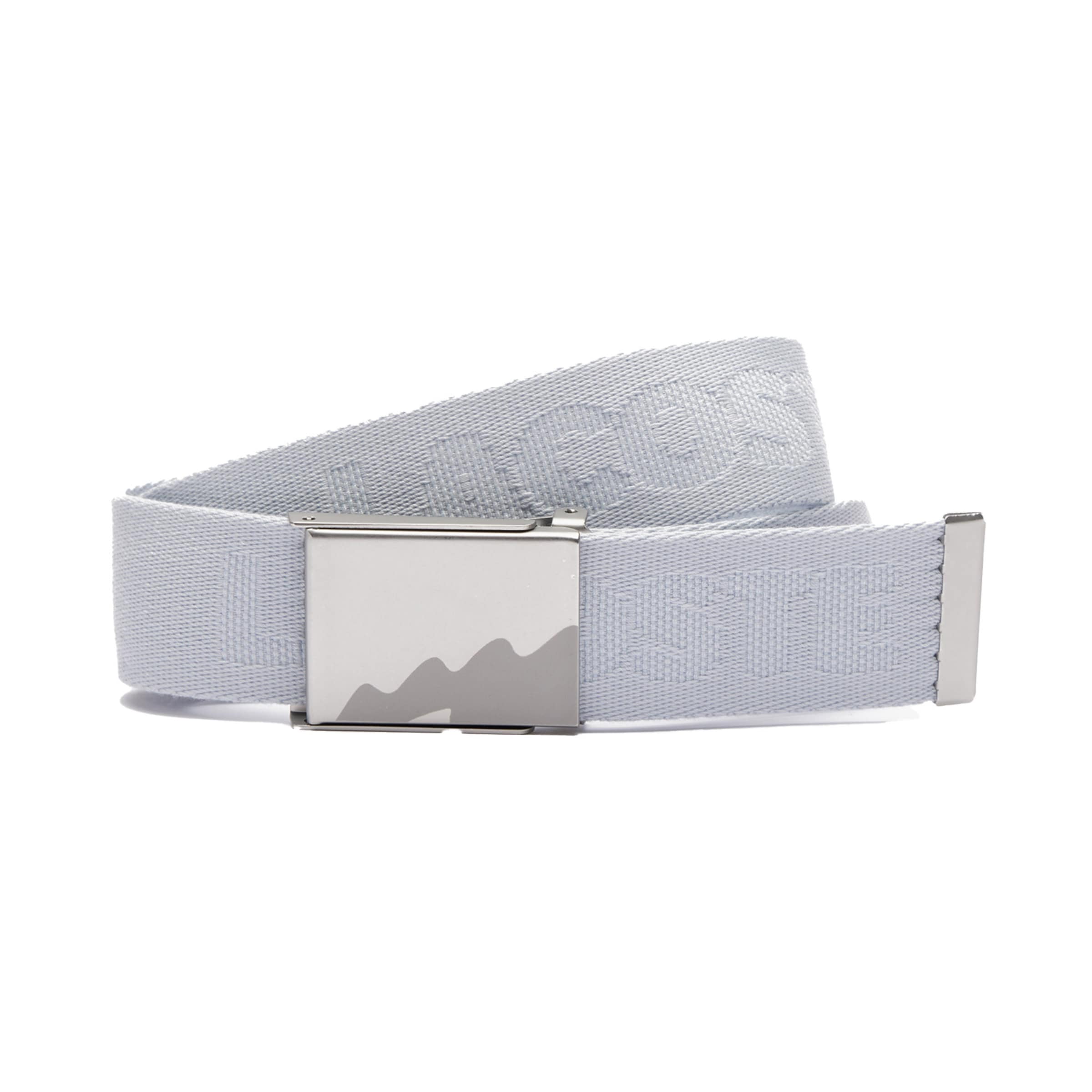 Ceinture LACOSTE en bleu : devant