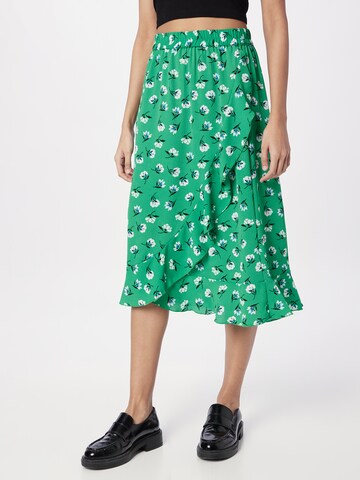 ONLY - Falda 'CARLY' en verde: frente