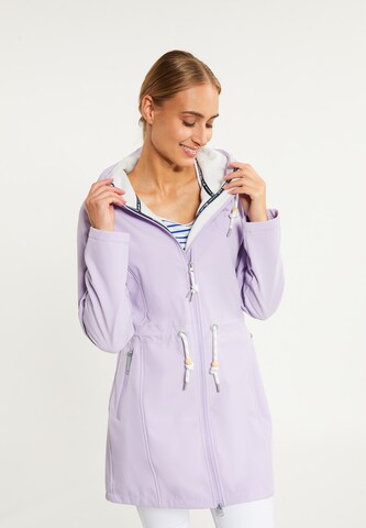 Schmuddelwedda Performance Jacket in Purple: front