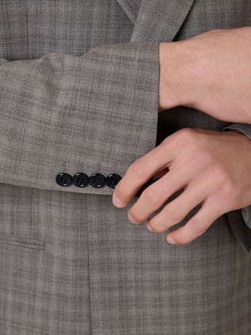 Next Comfort fit Suit Jacket 'N.Premium' in Brown