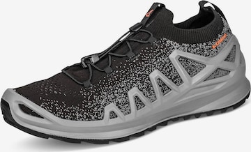 LOWA Athletic Lace-Up Shoes in Grey: front