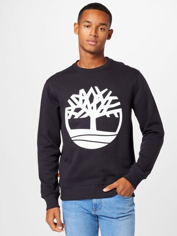 TIMBERLAND Sweatshirt in Black: front