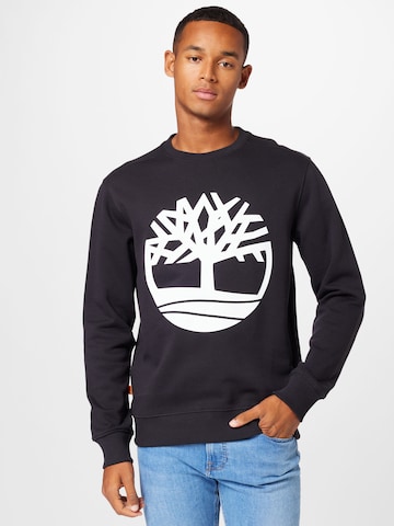 TIMBERLAND Sweatshirt in Black: front